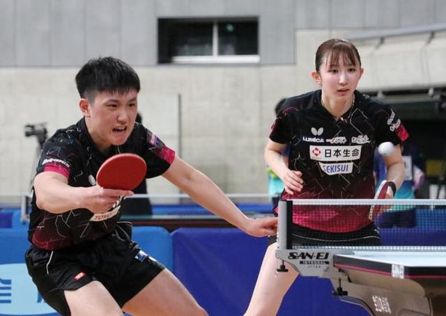 乒乓球大满贯赛：混双四强诞生！六位中国选手晋级，张本智和出局-3.jpg